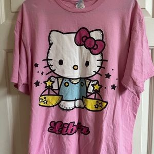 Hello kitty pink tee